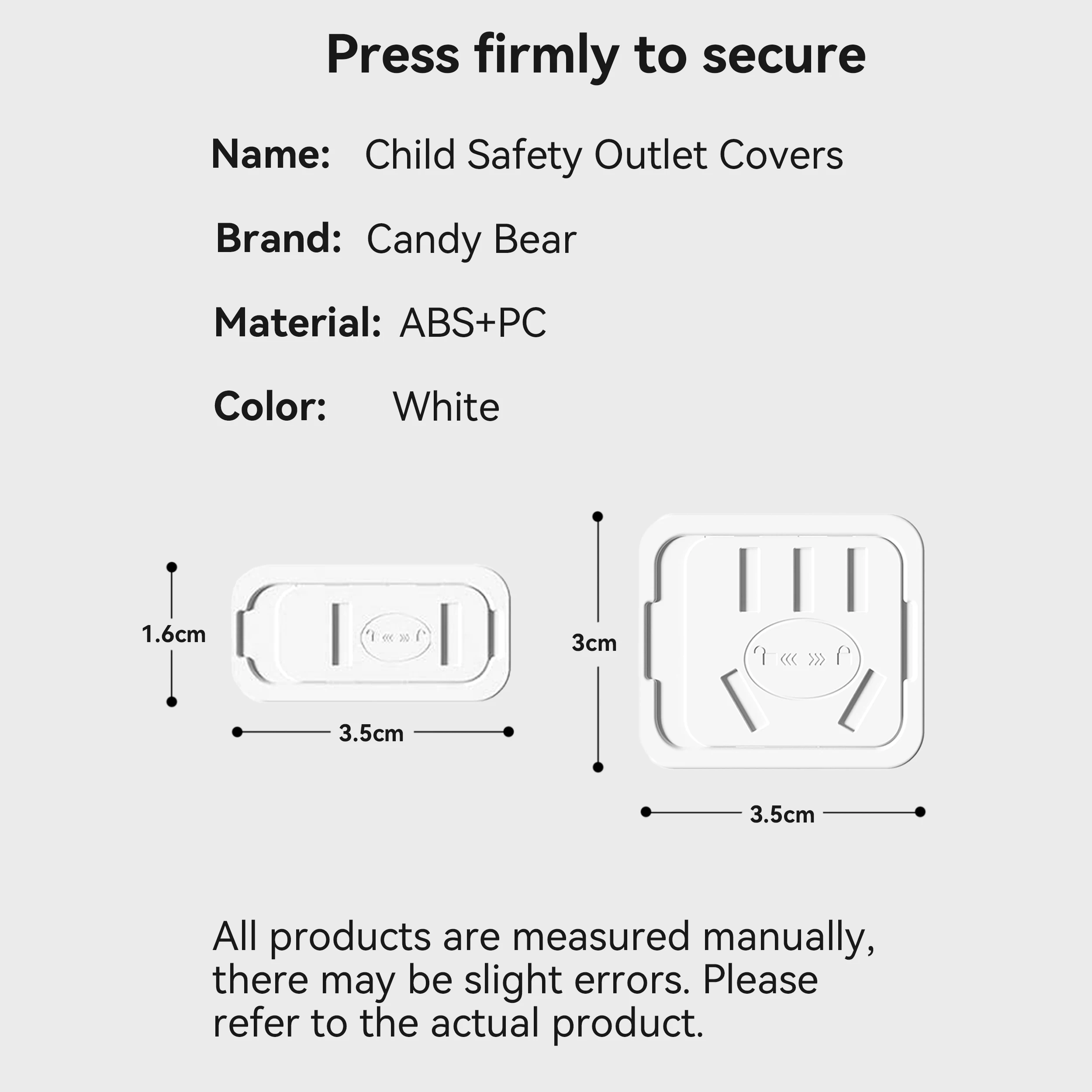Child Electric Socket Protector Plug Socket Baby Safety and Proofing Product