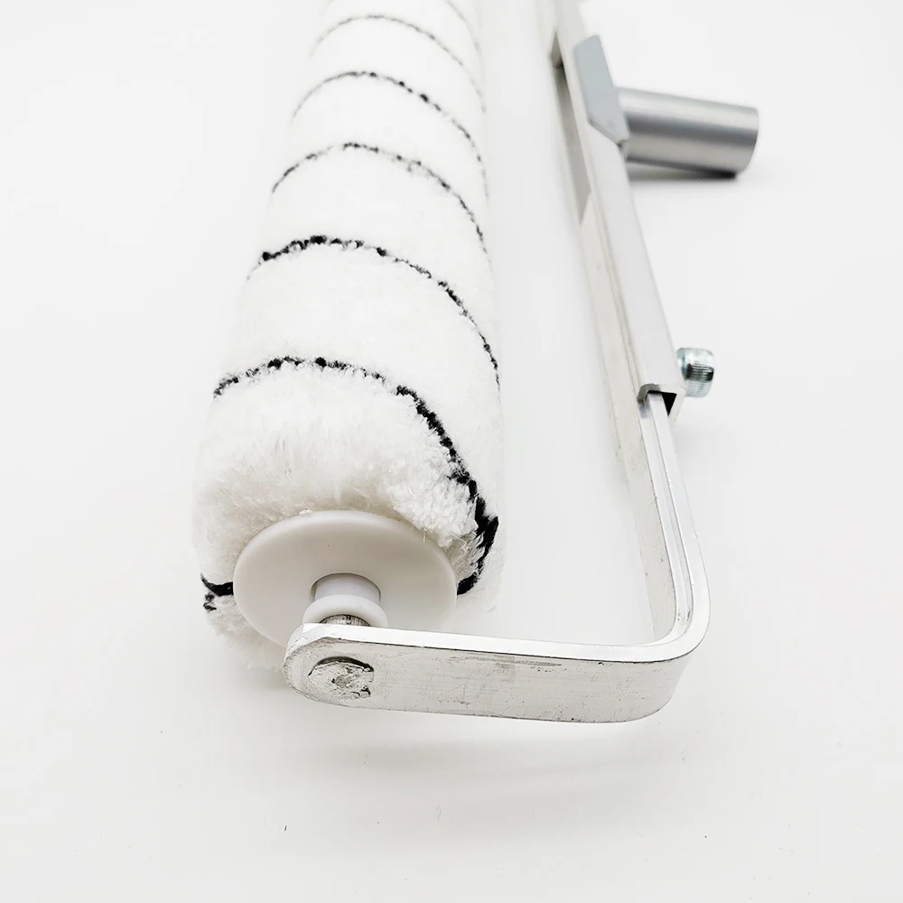 Master D23014 Australia 14', 18' Microfiber Epoxy Floor Coating Paint Roller Brush with Extendable Aluminum Roller Frame