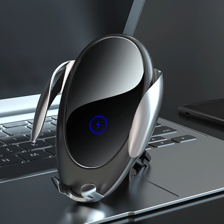 Car Mount Mobile Phone Holder 360 Rotation Degree Stent Magnetic Car Holder Wireless Charger