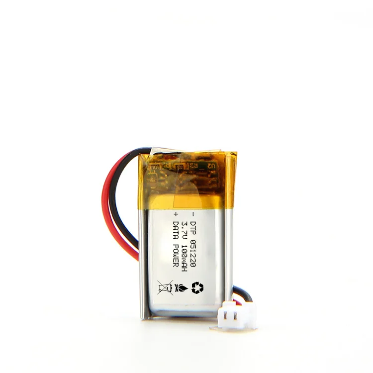 Factory Custom Li Polymer Cell 301220 70mAh 401220 80mAh 0.37Wh 501220 3.7V 100mAh Rechargeable Lithium Battery for Hearing-aid