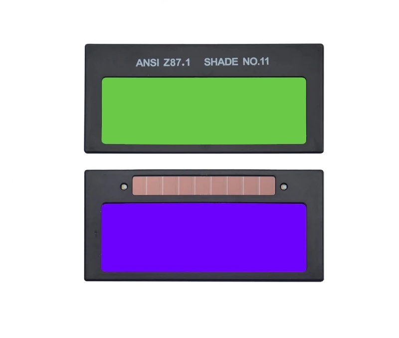 TC108 CE ANSI True Color HD 2*4.25 Welding Filter For Pipeline helmet Auto Darkening Welding Lens