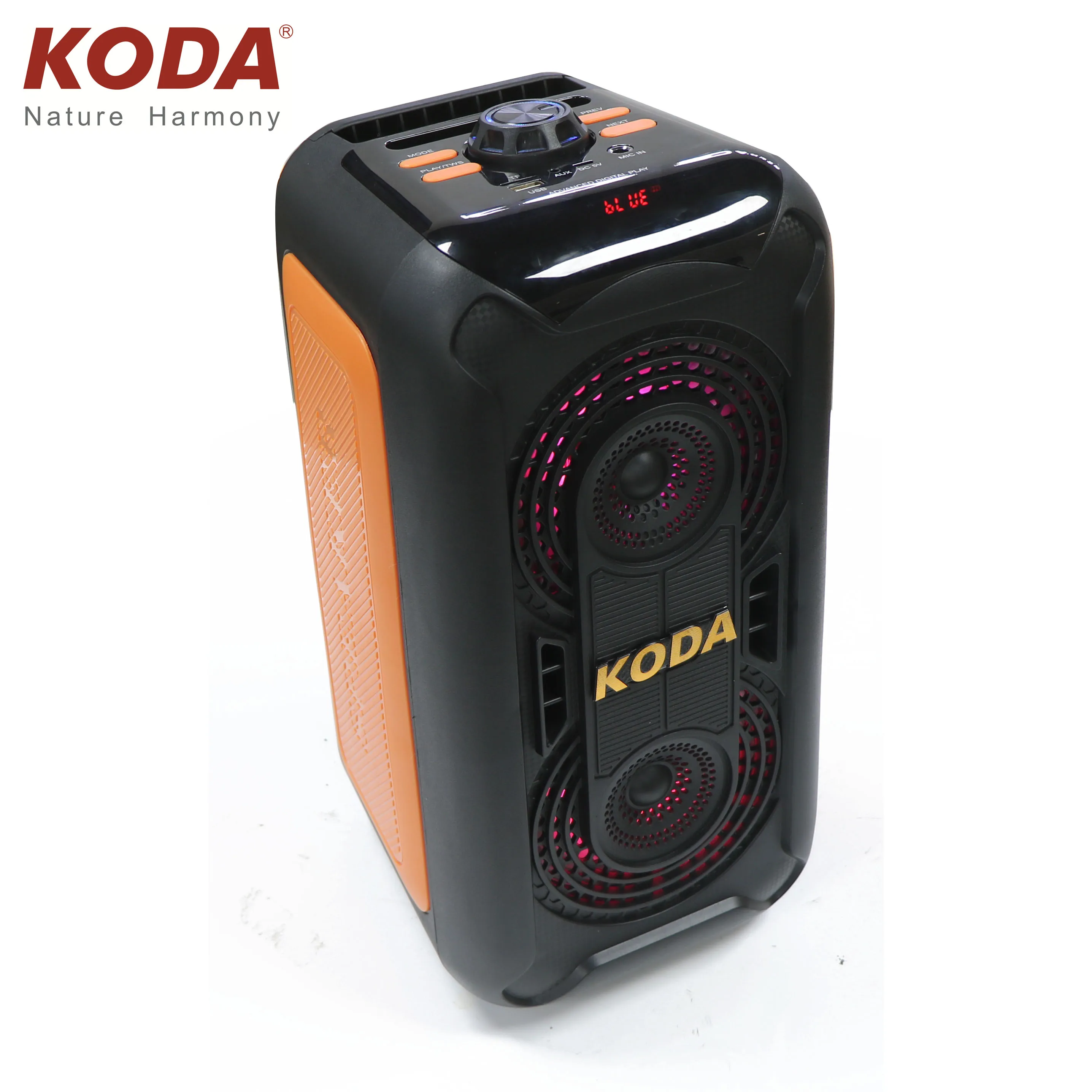portable woofer 8 inch woofer trolley speaker with usb party