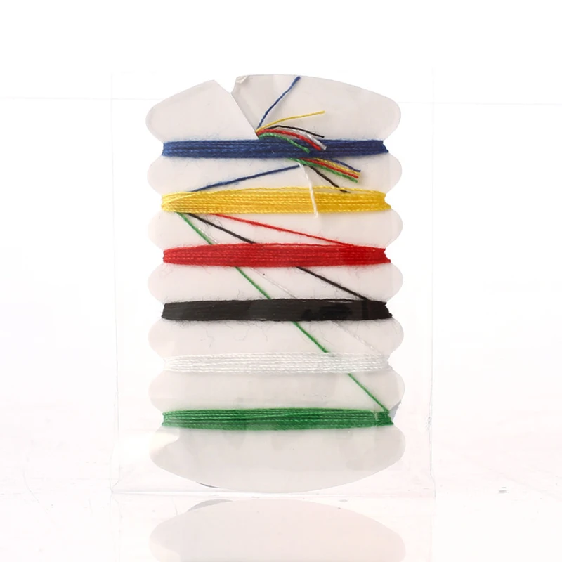 six color lines customized hotel amenities disposable travel mini portable hotel sewing kits for adults
