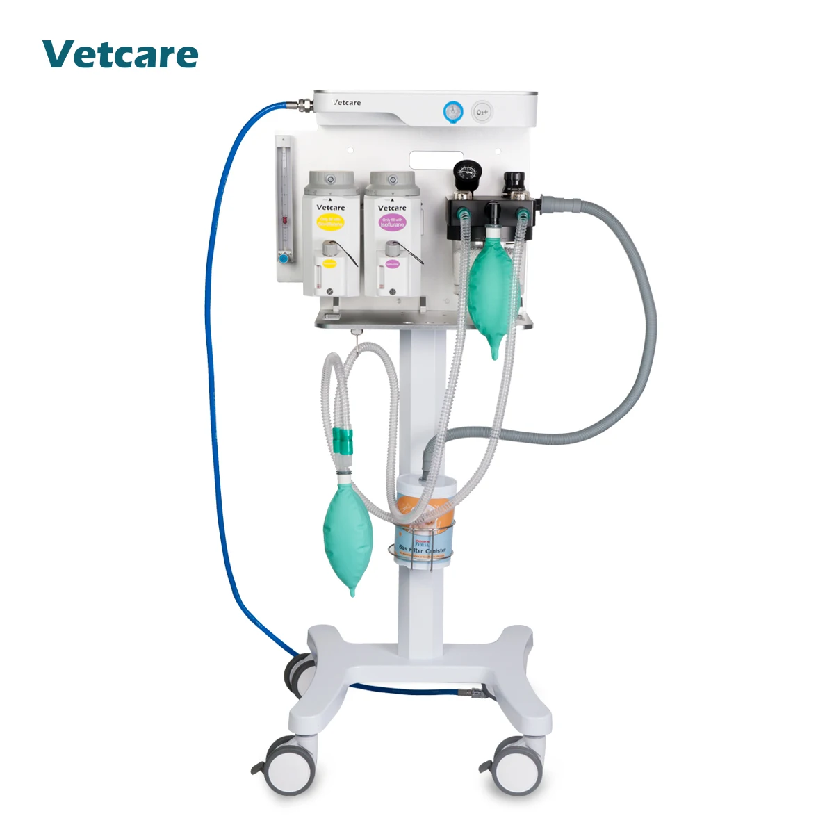 MRI compatible veterinary anesthesia machine Gavet-100&200 features standard open and closed breathing modes for anaesthesia