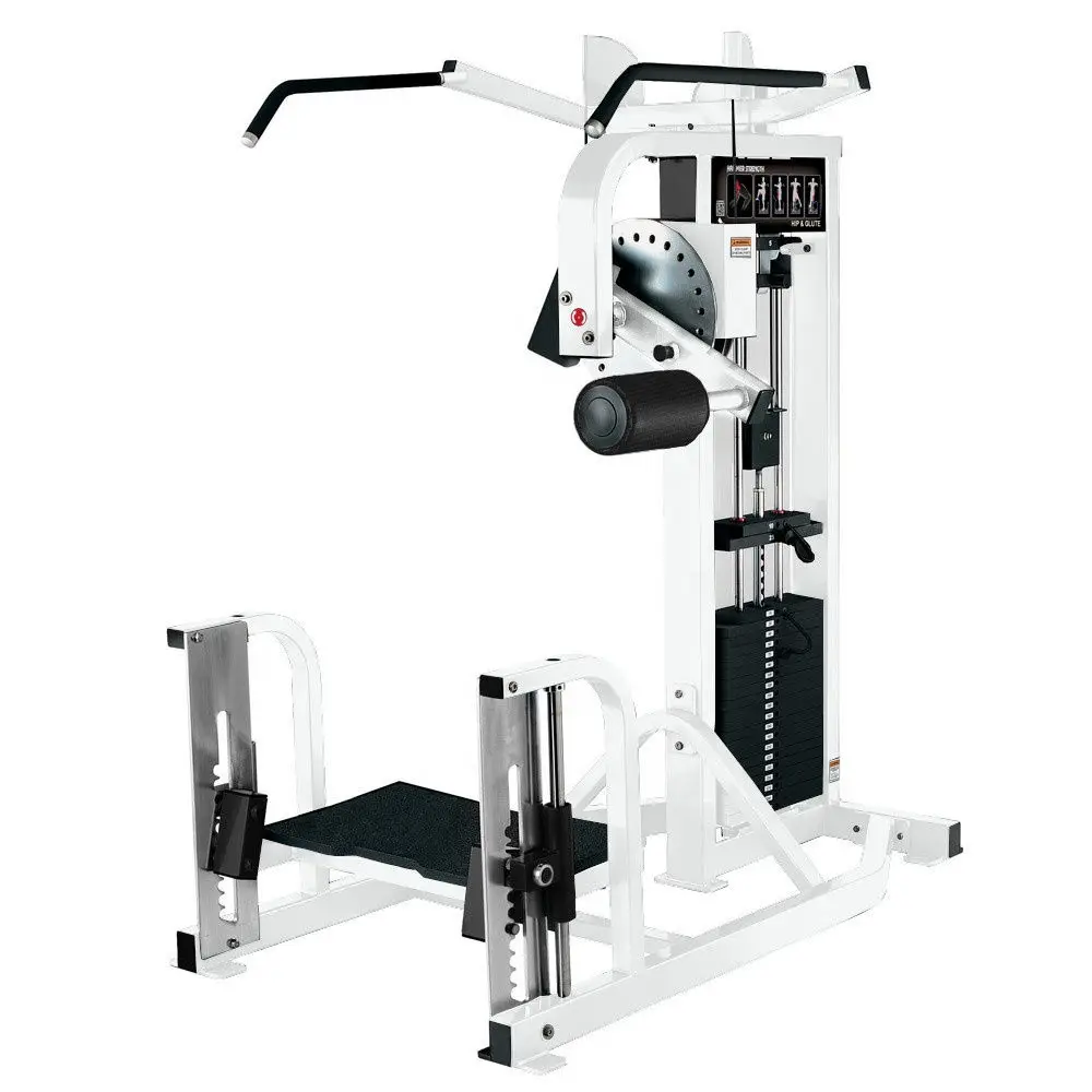 Strength Trainer Pin Loaded Fitness Equipment Hip and Glute Fitness Gym Equipment