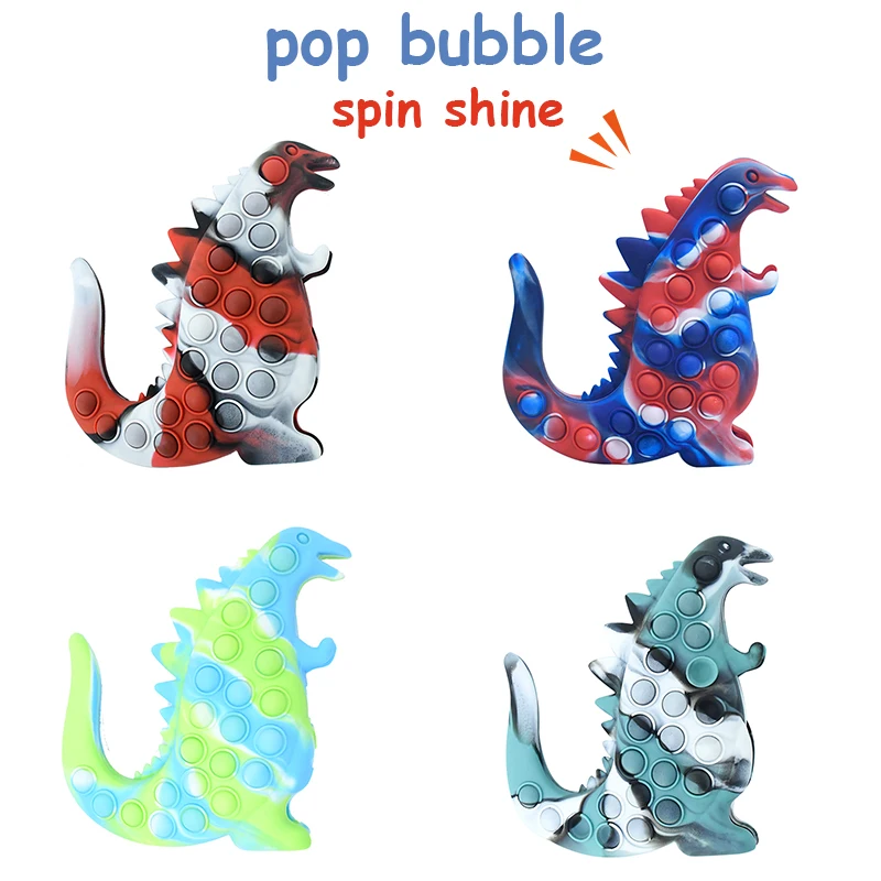 2022 Amazon hot New product Rodent Pioneer 3D  Decompression Toy luminous children toy ball colored boy bouncing ball other toys