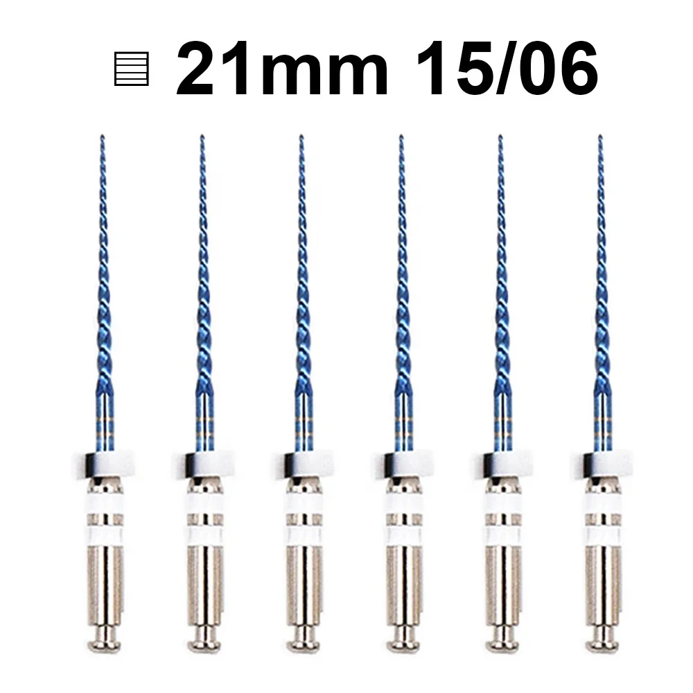 Glin G3 Blue Rotary Files Niti Dental Heat Activation Engine Use Oral Medical Equipment/ 15/04 15/06 21/25/31mm