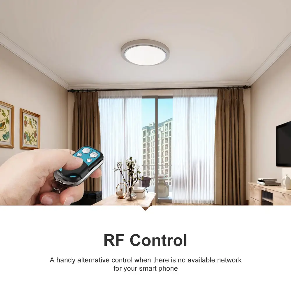 Популярный беспроводной смарт-переключатель Sonoff RF R2 с Wi-Fi и РЧ-контроллером для умного дома, совместим с Alexa и Google Home