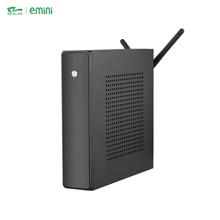 J1900 e.Mini intel celeron win10 linux mini computer thin fanless pc