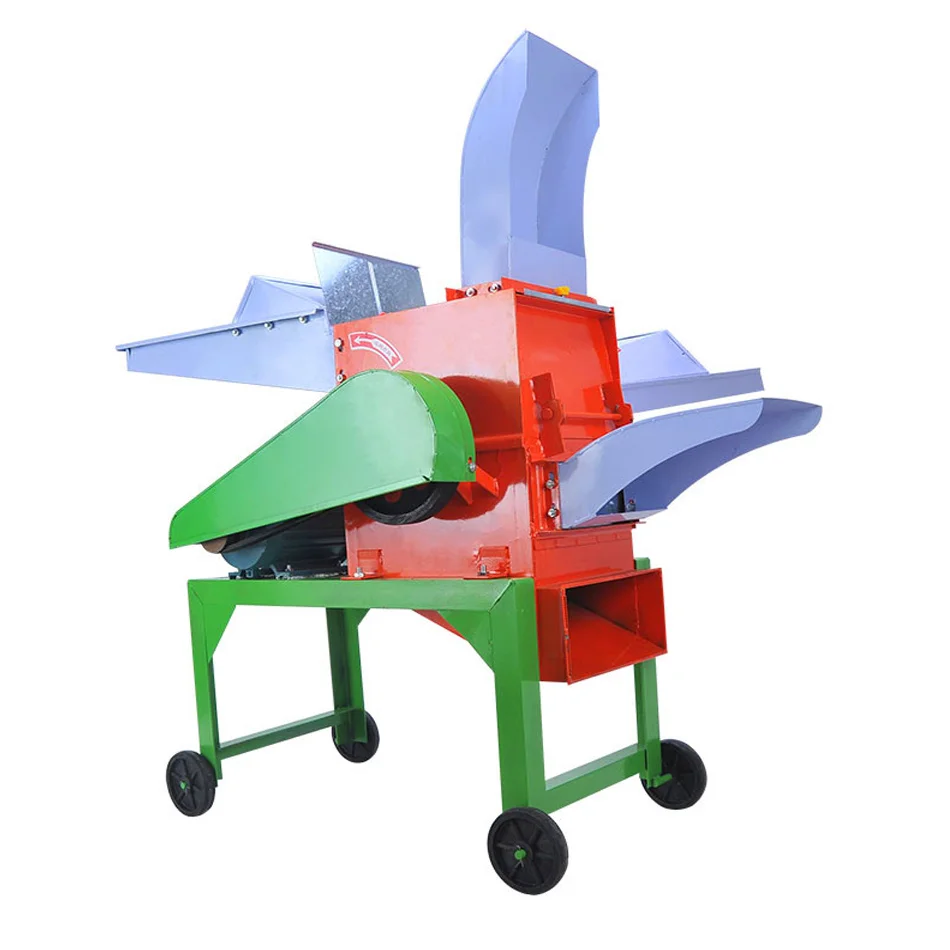 Agriculture Cattle Feed Grass Crusher Straw Bale Hammer Mill Hay Bale Grinder Chaff Cutter Machine