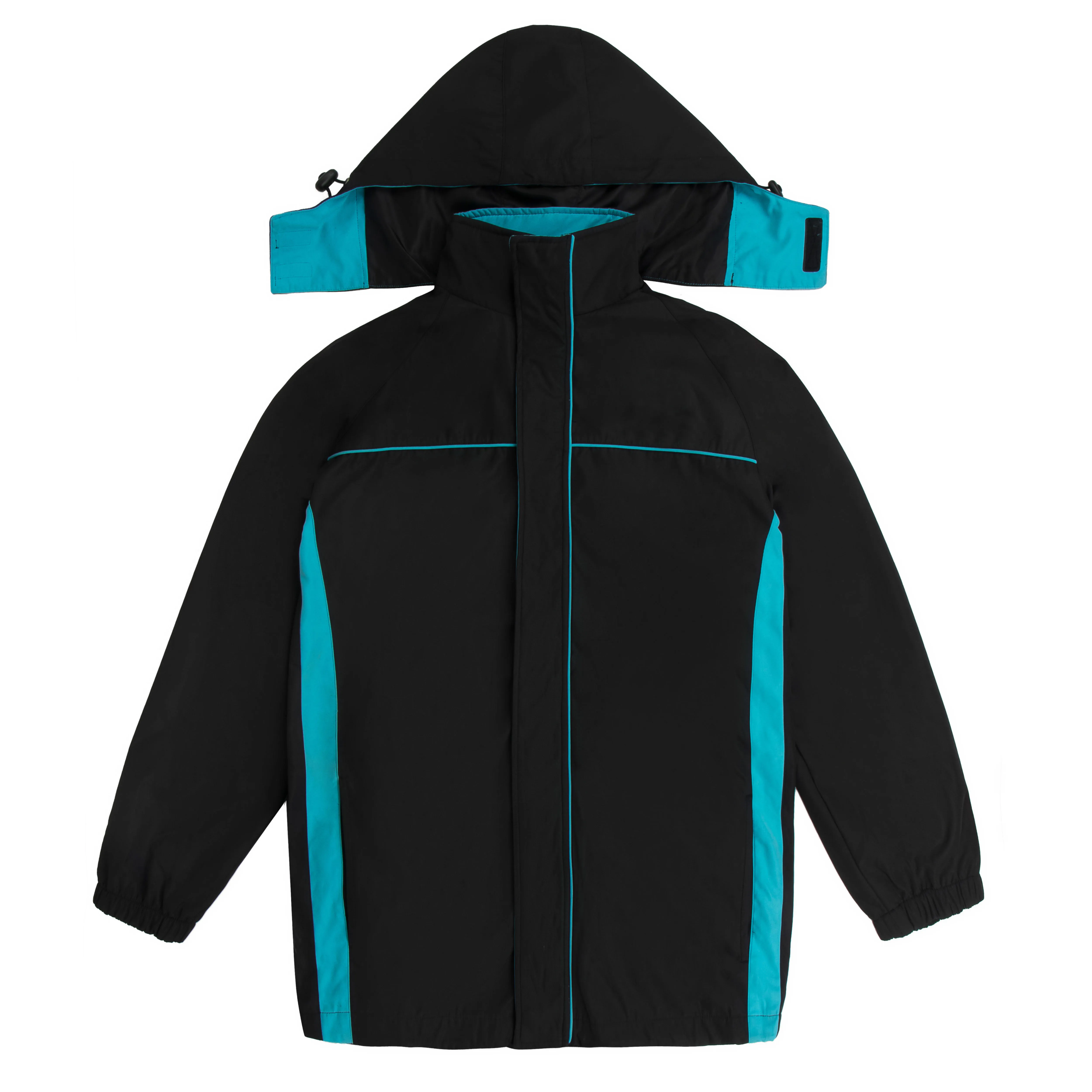 Custom Plus Size Men Nylon Windbreaker Windproof Running Sports Outdoor Zip Side Pockets Zipper Track Jacket