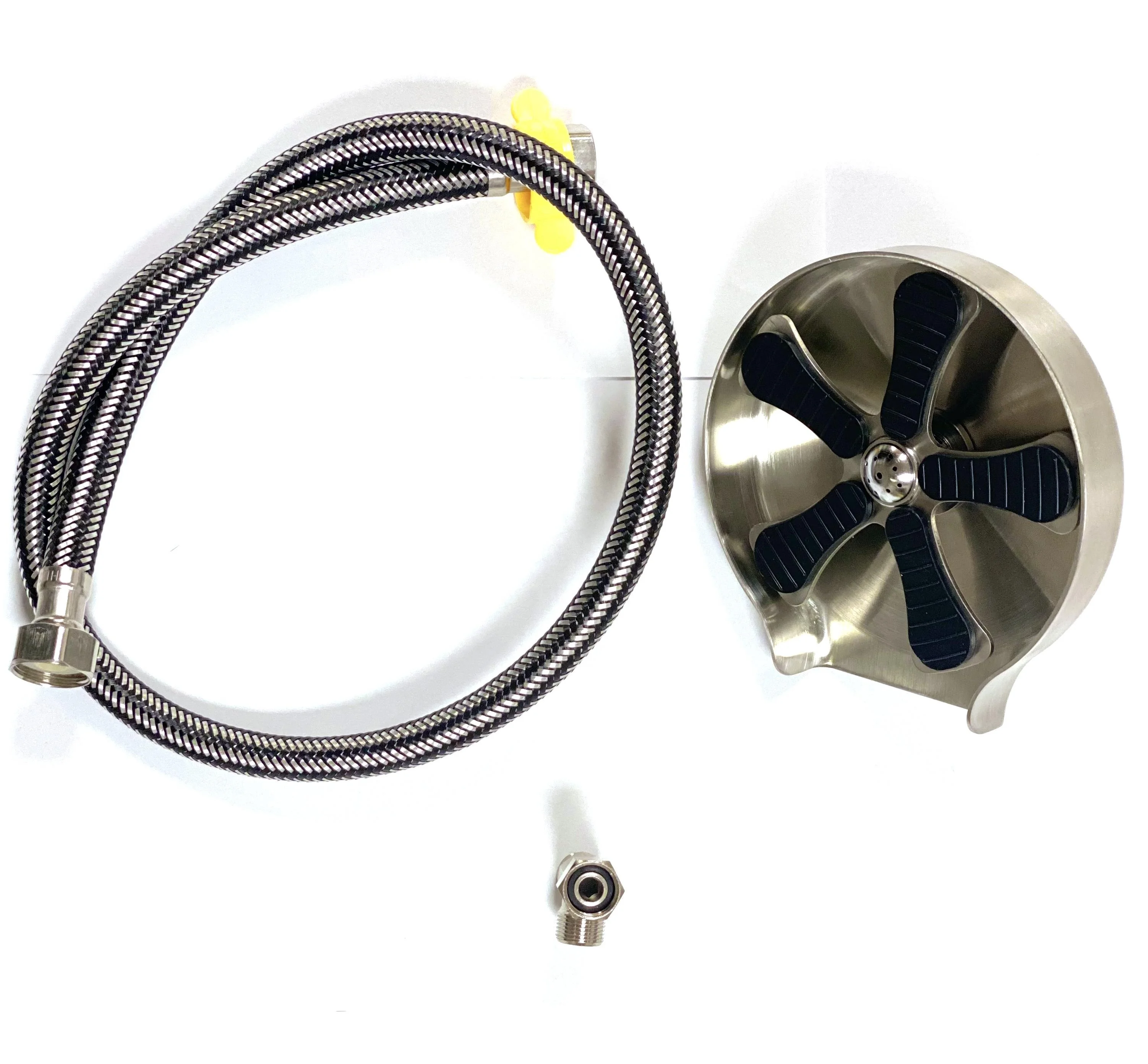 Automatic Cup Washer For Sink Kitchen Cleaning Machine  Stainless Steel Washer Cleaning Device Sink Cup Rinsed