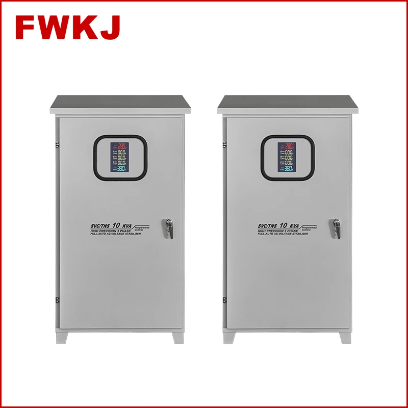 3 Phase 220v 380v 440v  300kva 200kva 120kva 100kva Automatic Voltage Regulator  Industrial Stabilizer