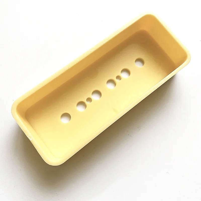 Ivory color P90 guitar pickup cover 50mm 52mm Soap bar guitar pickup cover for  Electric Guitar pickup parts