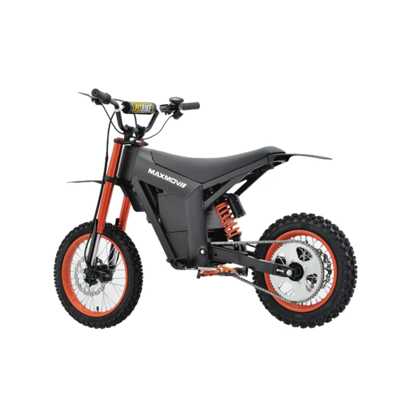 MAXMOV 2024 New Cross-Country CE Certified High Speed 55km/h 48V 21ah E Motorbike Hydraulic Brake Powerful Electric EV Dirt Bike