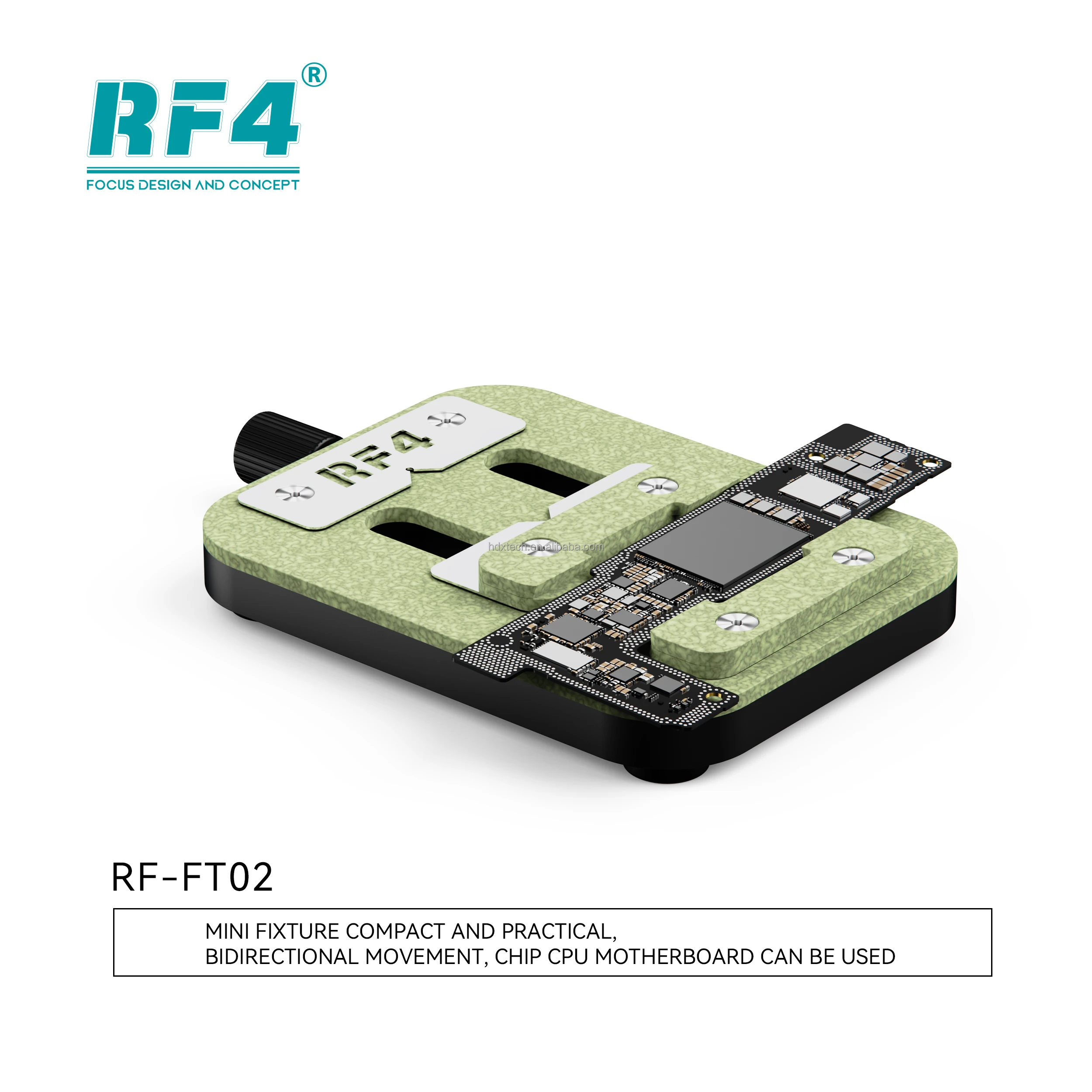 RF4 RF-FT03 Universal Mobile Phone Repair Tools CPU Fixture IC Chip Adjustable Clamp BGA Soldering Fixture