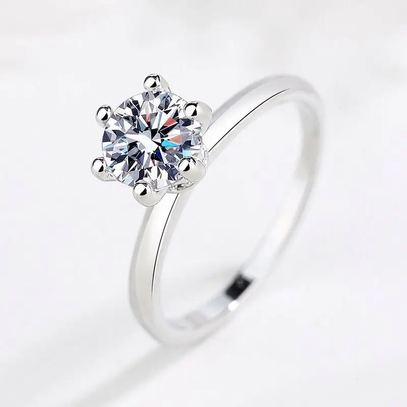 Advanced Technology Factory Manufacturer Sapphire Ring Sterling Silver