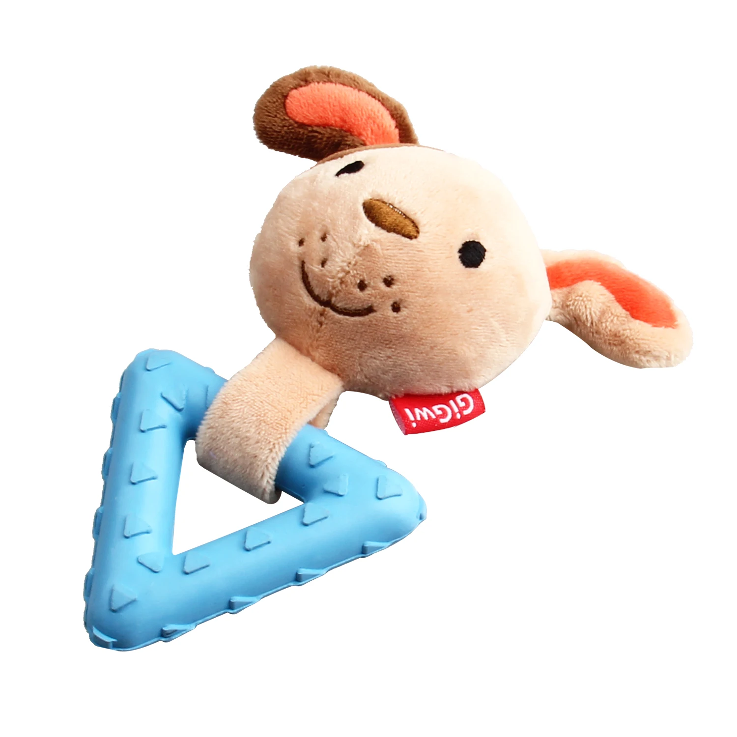 animal shaped plush Rubber squeaky interactive puppies dog toys for chewing and tugging