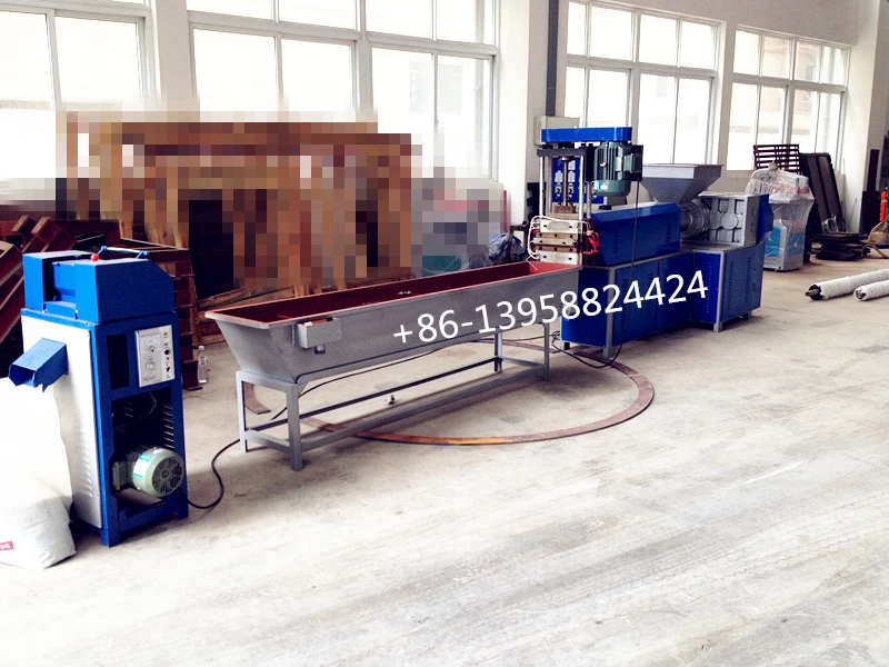 plastic waste recycling machine