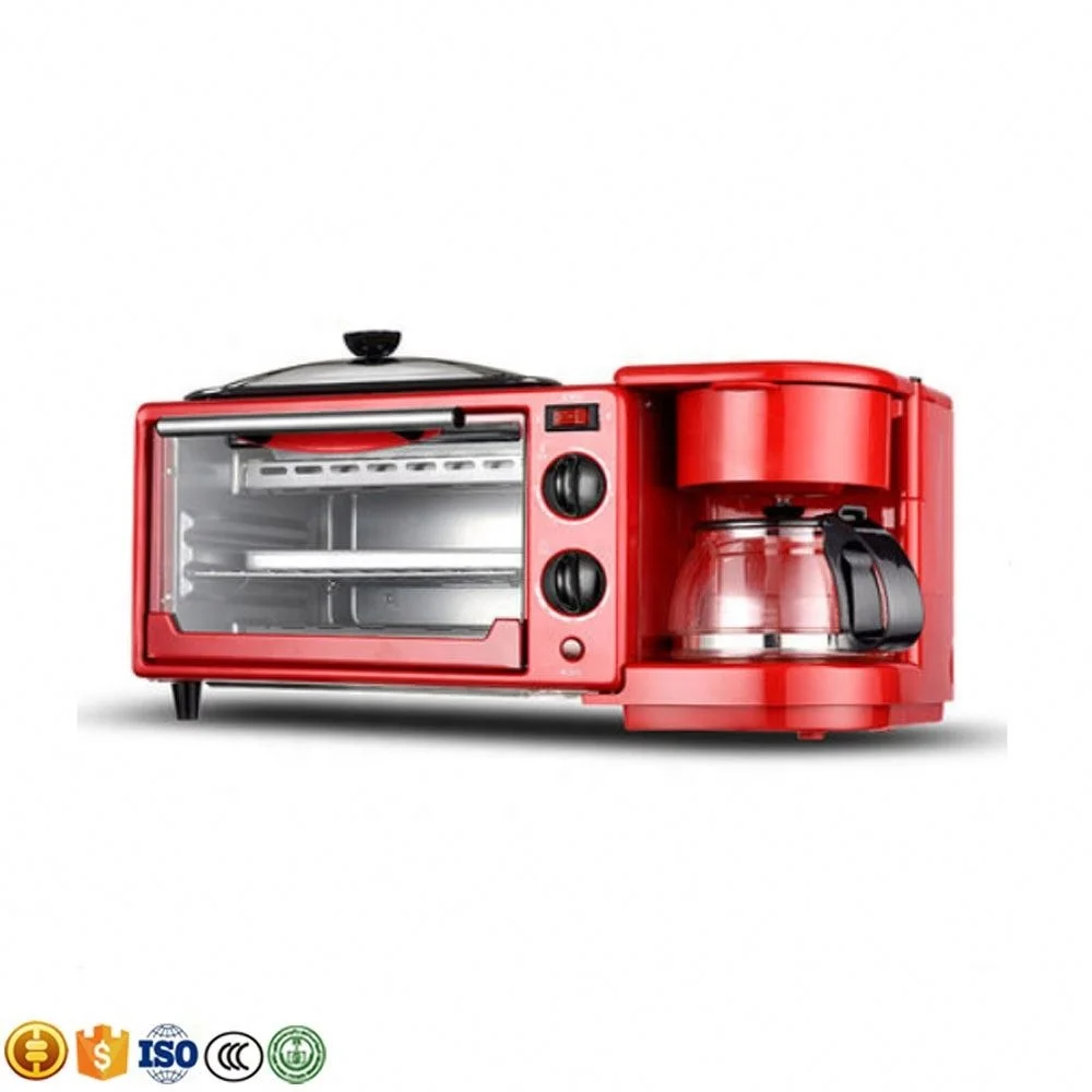 Удобная Бытовая новые продукты многофункциональные интеллигентая (ый) небольшие печи тостера аксессуары для приготовления завтрака «3 в 1»