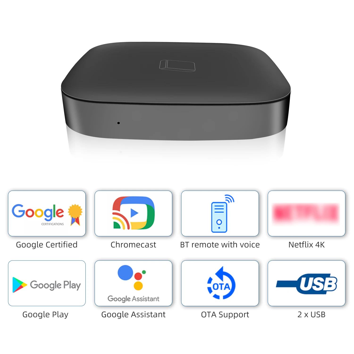 Hako Google Certified Android 11 tv box 2GB 16GB 4K Amlogic S905Y4 Media Player tvbox Set Top Box
