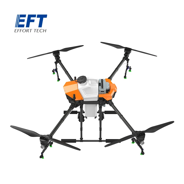 EFT G420 4/четыре оси 20 кг сельскохозяйственный распылитель Дрон каркас из углеродного волокна с разъемом AS150U (колесная база 2038 мм) и резервуар для воды
