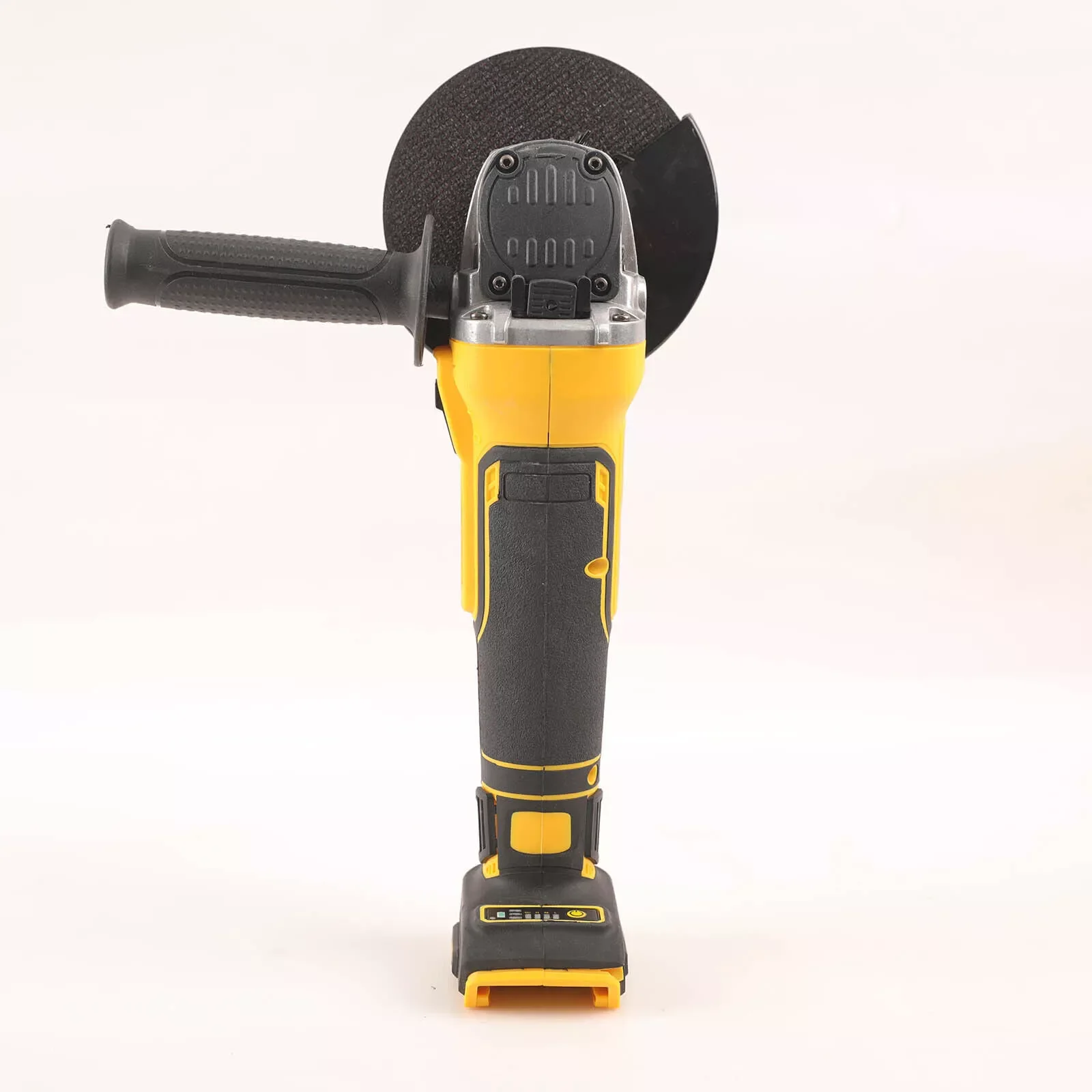 Cordless Power Angle Grinder Tools For Cutting Grinding Polishing with 9 Disc Side Handle,No Battery No charger