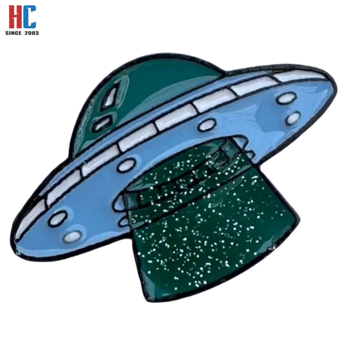 20 Years  Factory Custom Frog with Glitter Boots souvenir Metal enamel Lapel Pin