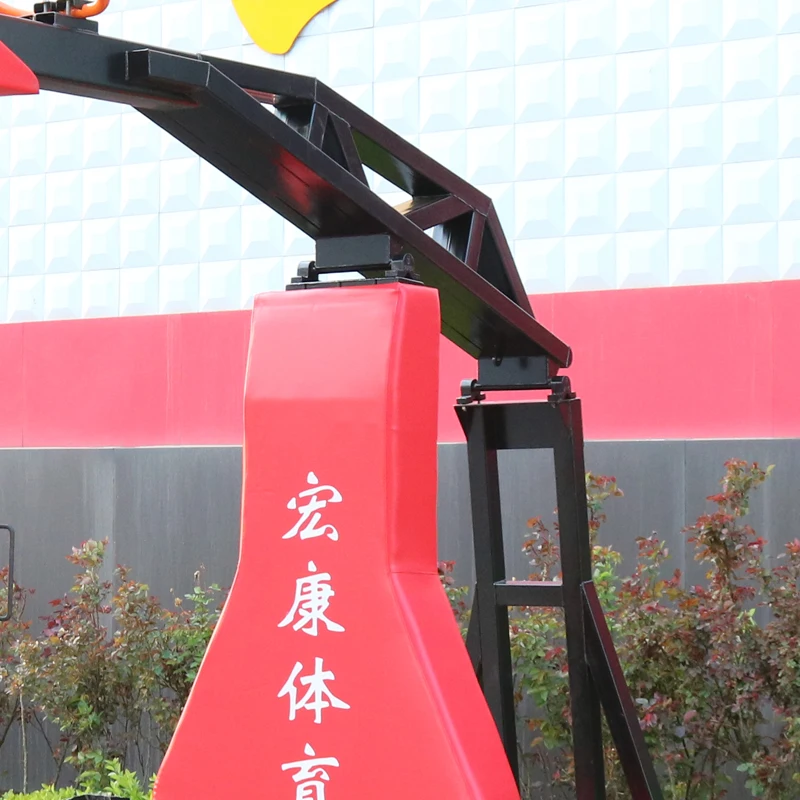 FIBA  approved  heavy- duty  Plain Base  basketball stand basketball hoop  HKF -1007