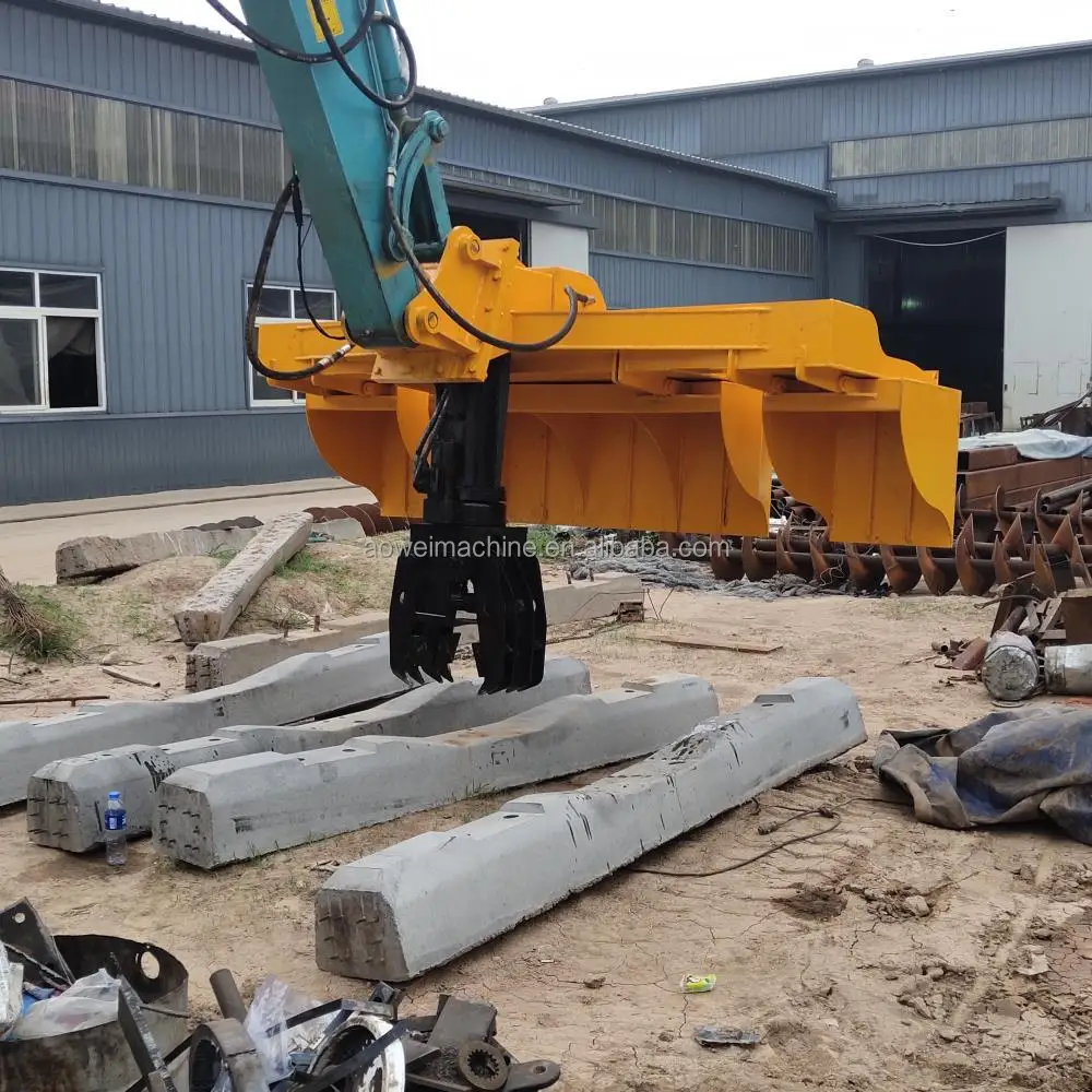 customized excavator wheel Sleeper changer replacement fixture machine Railway maintenance equipment high speed rail way