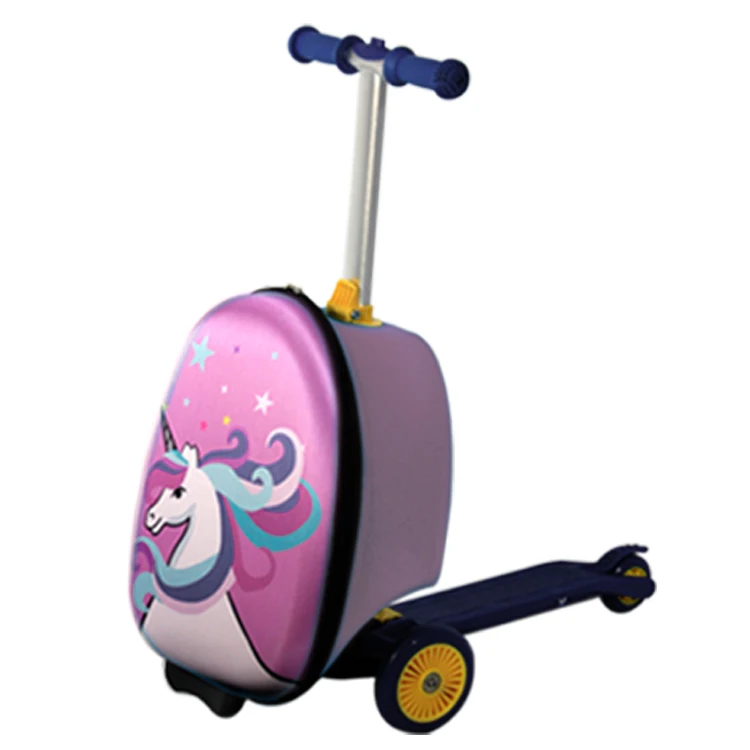 
17 inch EVA carry-on luggage kids scooter suitcase Luggage Travel Bag set for Wholesale Promotional 