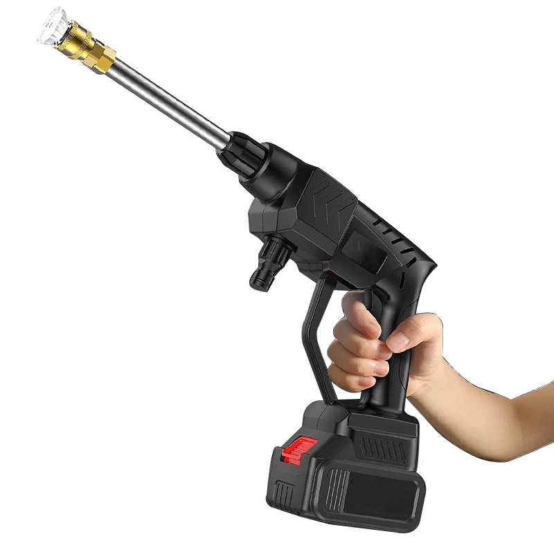 RONGXIANG CE Electric Car Washer Cordless Car Washing Gun High Pressure All Copper Motor Foam Sprayer CW-1716