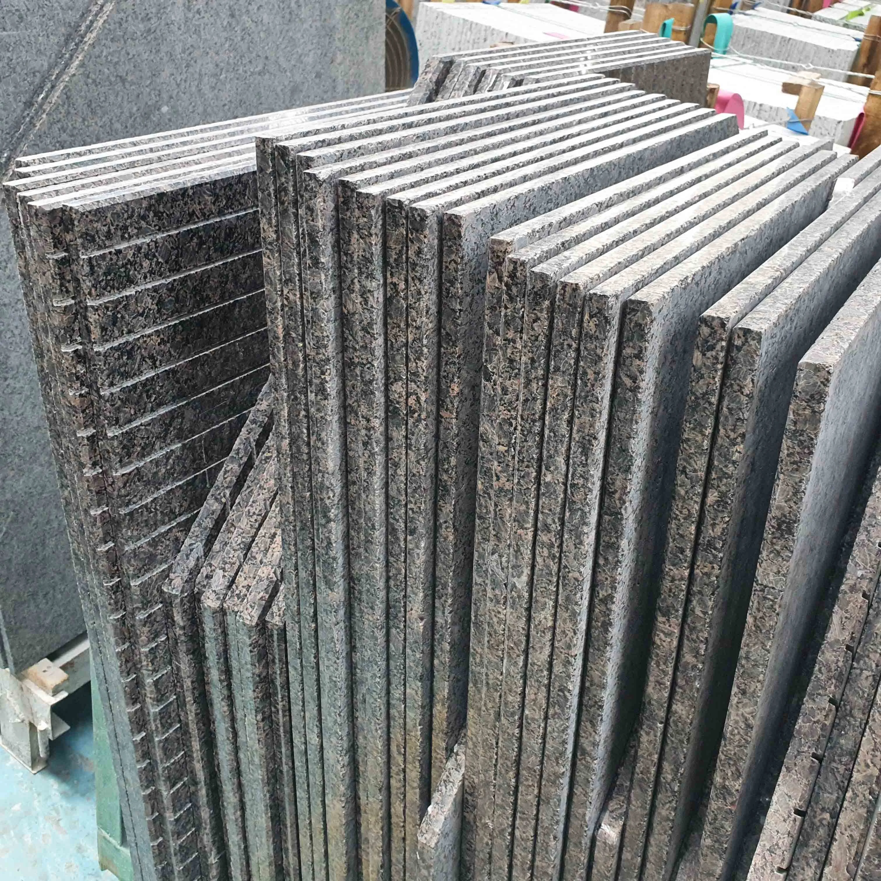 Natural Stone Customized Solid Surface Bathroom Rectangle Granite Shower Base Trays