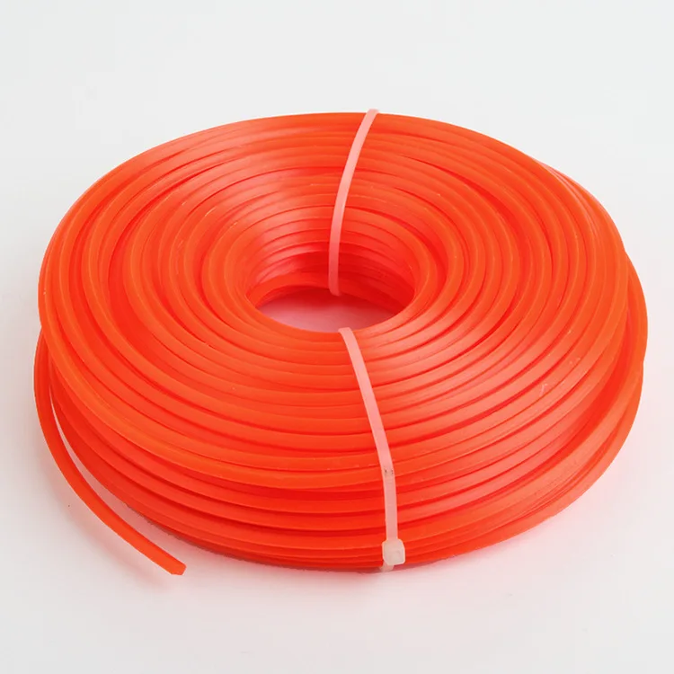 Factory Cheap Price 3.0mm Square Round Grass Trimmer Line Garden Line Replacement Parts Nylon Rotary Spool Trimmer Lines