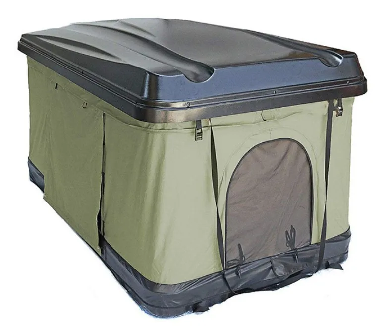 High Quality Hard Shell Rooftop Tent Outdoor Camping And  Trailer Car Awning Foldable Car Roof Top Tent