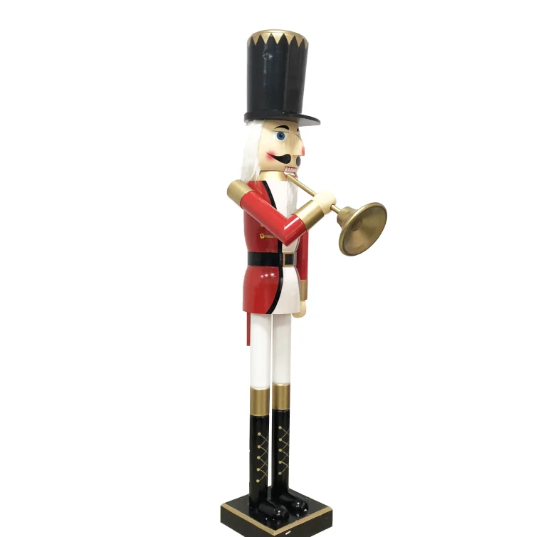 Новое поступление 2022, Рождественское украшение, большой размер, гайковёр, полноразмерный гайковёр, деревянный гайковёр