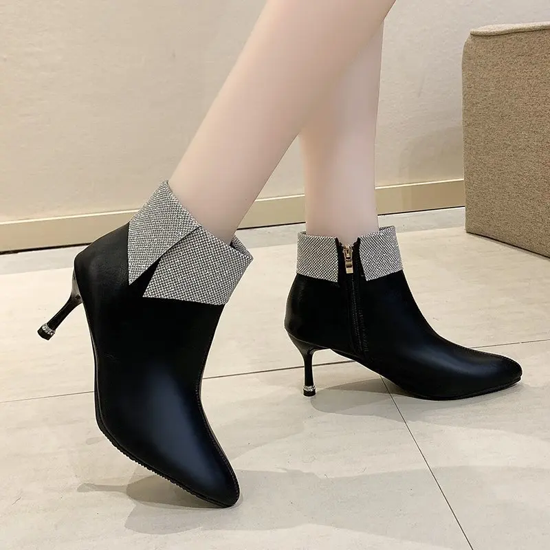 Women Pumps Shoes High Heels Sexy Pointed Toe Pumps Wedding Shoes