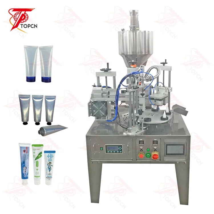 Резервуар 45 л медовая смазка косметические пластиковые композитные трубки автоматическая машина для наполнения и ультразвуковой герметизации трубчатый