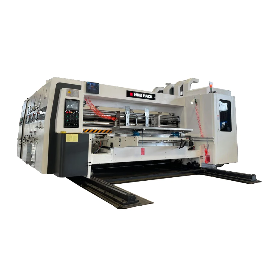 High Speed Flexo Printing Slotting Die-cutting Corrugated cardboard carton box making Machine
