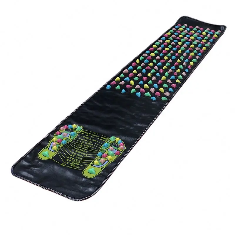 Foot massage mat the road of health A foot massager Color stone massage blanket