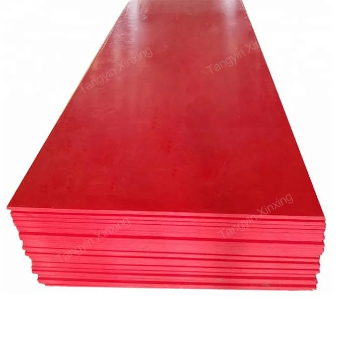 Uhmwpe Boards Polyethylene Hdpe Borate 4*8 Red Plastic Sheet