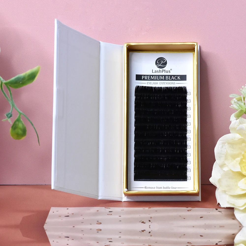 LashPlus PBT fibers extension de cilios pesta as pelo a pelo 0.18mm 3d nature extension lash supplies