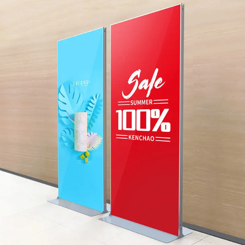 Custom Party Banner 80*200cm retractable  Scrolling Roll Up Banner stand Poster Display Racks