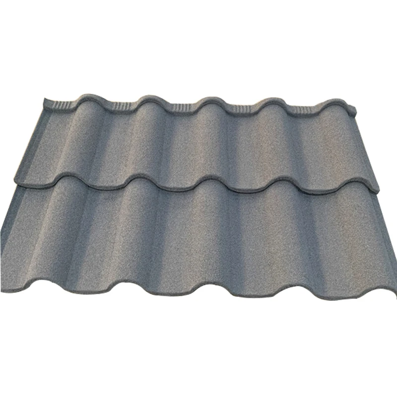 stone coated metal roofing shandong 4 metal roof stone coated shingles tile blue gerald stone coated roofing