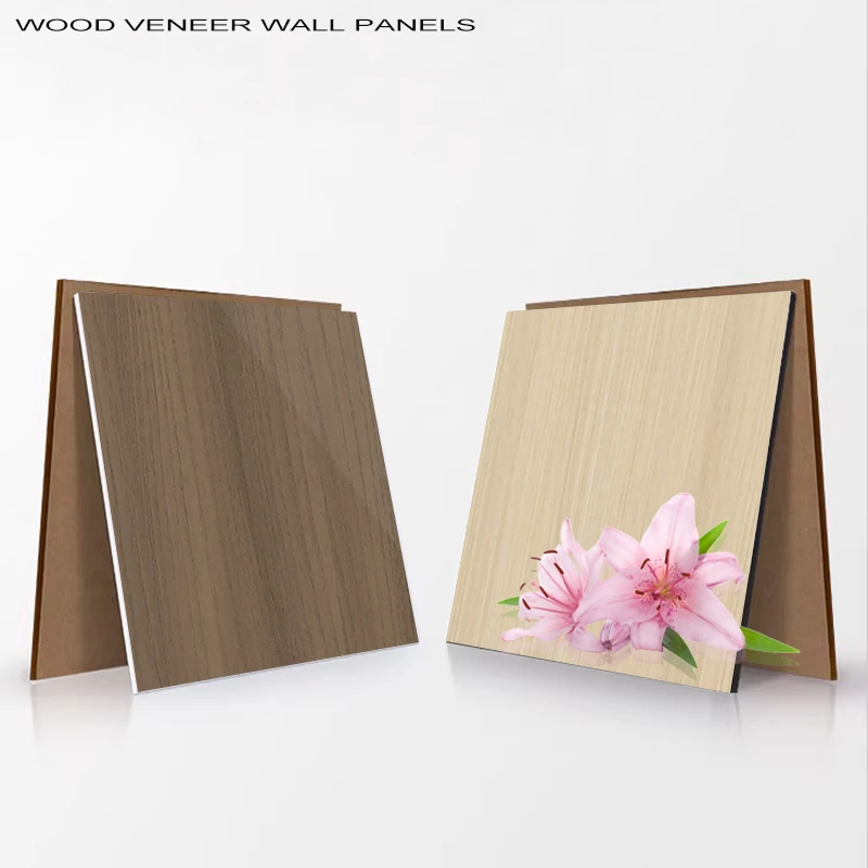 Hot Selling Product Bamboo Charcoal Wall Board Solid 1220 X2440 MM Wood Veneer Wall Panels