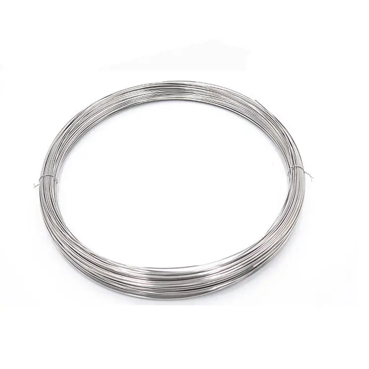 Factory sold 201 spring medium hard bright soft straightening cutting 304 0.8mm stainless steel wire