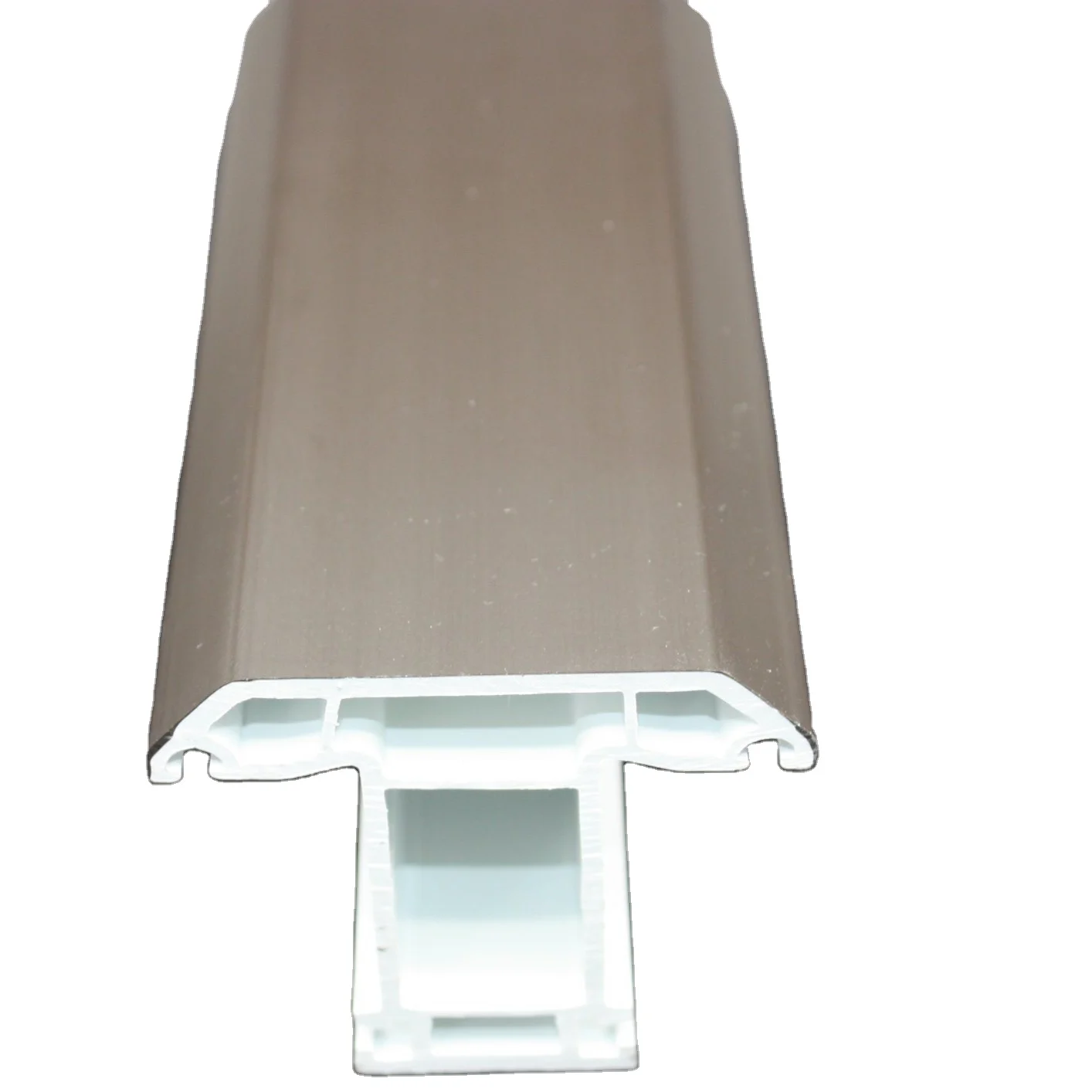 Uv-protect Frame Round Soundproof Door Half Double Glazed Upvc Window Profile Anti-aging Rigid Anti-uv White Color Pvc Upvc