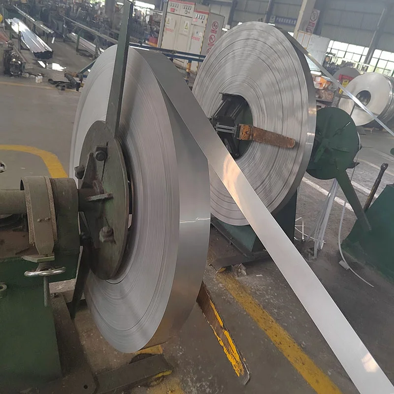 Quality Guarantee Cold Rolled Stainless Steel Coil Strip  201 304 Bending Welding Decoiling SS Coil Strip Laser Cutting