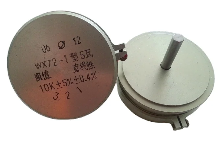 Potentiometer WX72-1 5W 1K 2.2K 4.7K 5.6K 10K single-turn precision wirewound potentiometer