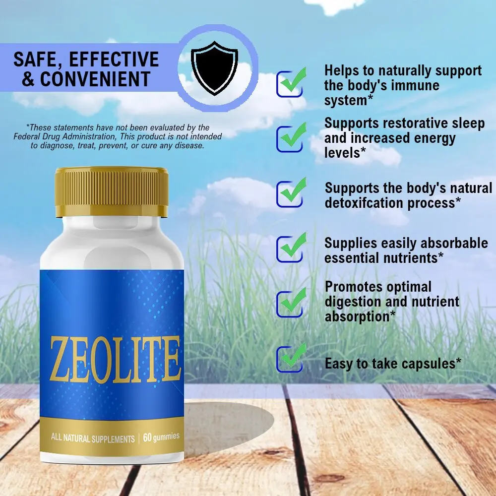 Vitahealthy factory supply Wholesale Zeolite gummies healthcare support health strength supplement Activated Zeolite gummies